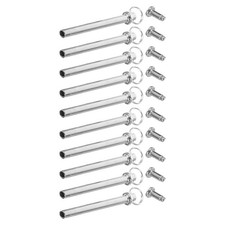 10 Set Shaft Rivets and Nuts Replacement Tool Kit Decorative Hand Fan Pin