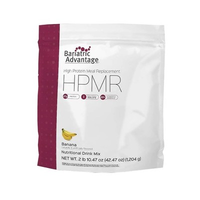 Bariatric Advantage High Protein Drink Mix Whey Isolate Banana 28 Servings