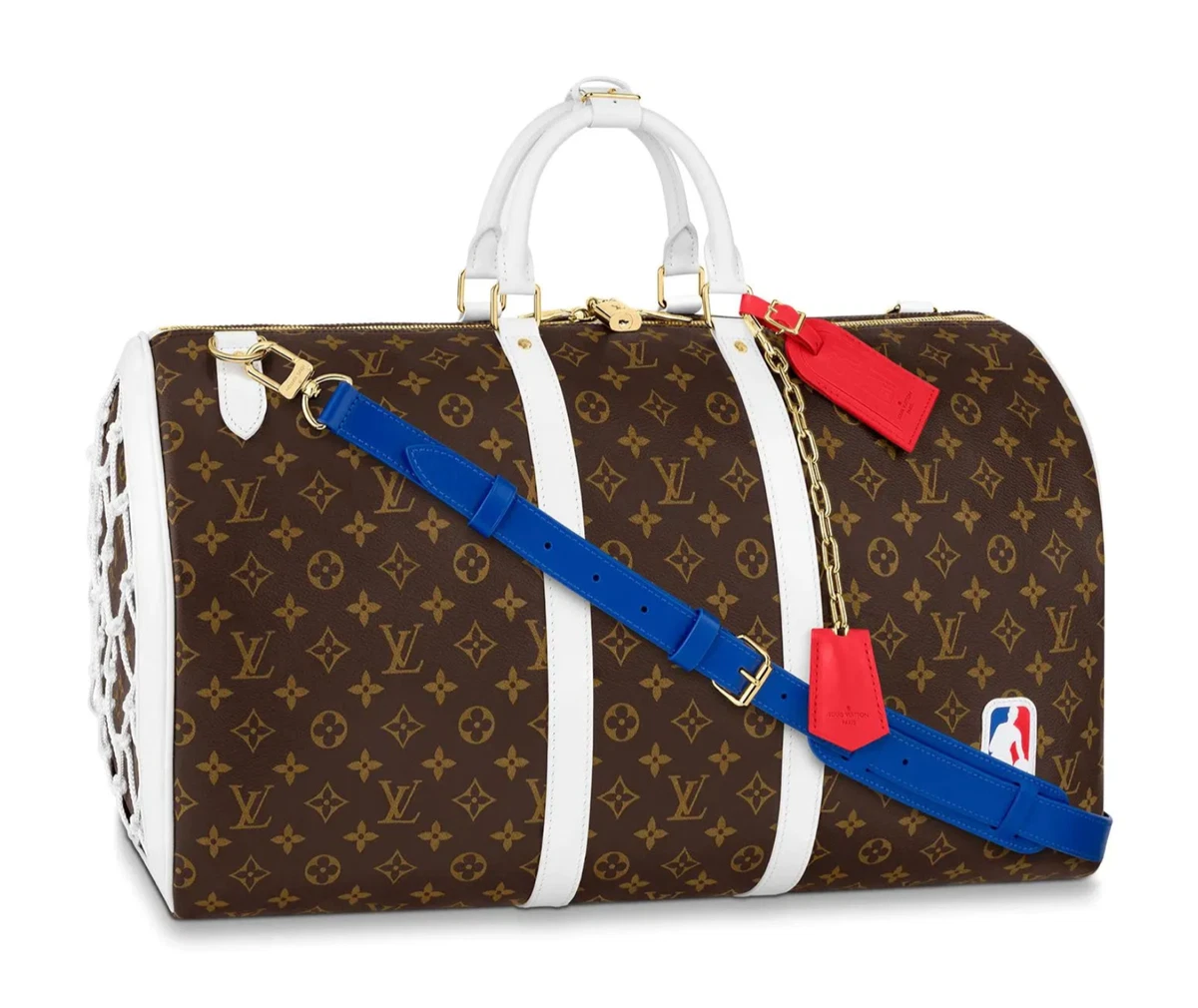 Louis Vuitton Keepall Bandouliere 55 Travel Bag