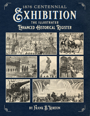 1876 Centennial Exhibition: The Illustrated Enhanced Historical Register *NEW*