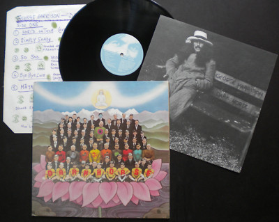 LP GEORGE HARRISON DARK HORSE BEATLES 1974 MADE IN UK + INNENHÜLLE + FOTO