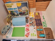 OHIO ART Valley View Realistic Farm Set No. 196 - WYSIWYG Toy Metal Tin Litho