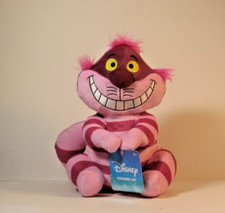 Disney Alice in Wonderland Cheshire Cat 9in Plush NWT