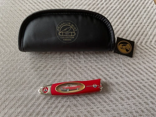 FRANKLIN MINT 1957 CHRYSLER 300 Folding Pocket KNIFE