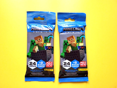PANINI  MINECRAFT 2  Time to Mine  TCG   FATPACK    2 x Booster    * NEU *