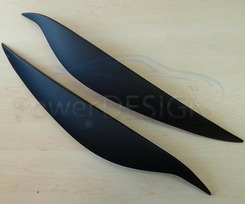 Paupières de phare pour RENAULT MEGANE III MK 3 2008-2014 Plastique ABS , NEUF - Afbeelding 9 van 9