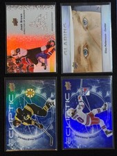 2023-24 Upperdeck Series 2 Hockey- Lot of (4) D.Pastrnak, A.Panarin ++ (A)