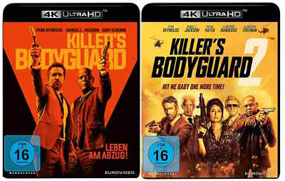 Killers Bodyguard 1+2 - 4K Ultra HD Blu-ray im Set # 2-UHD-NEU