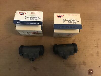 1974 Plymouth Cuda + More Wheel Cylinders L&R Pair NOS Wagner 