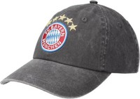 Fc Bayern MüNchen Baseballcap Logo Washed /Gy
