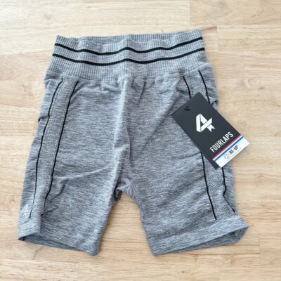 NWT Fourlaps Aero Seamless Shorts Gray Heather XS/S NEW