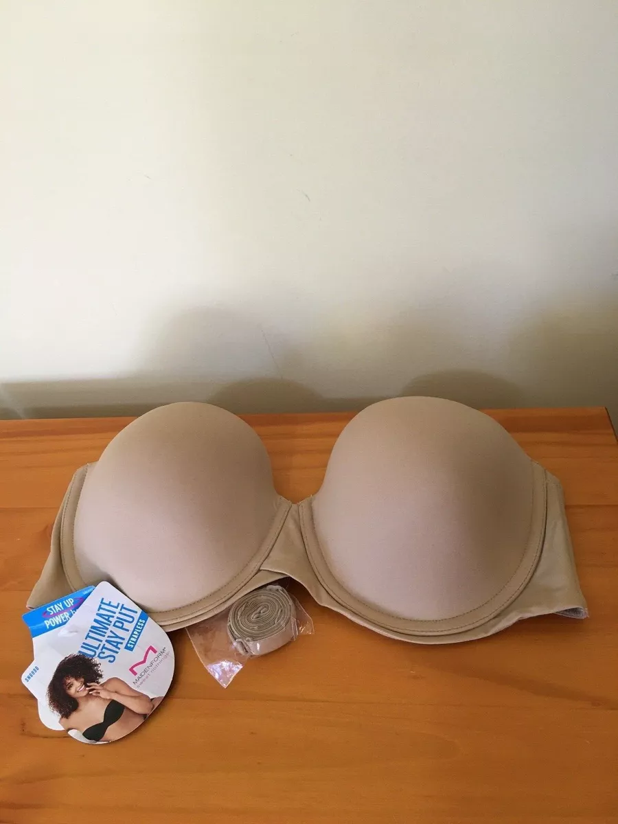 Maidenform Ultimate Stay Put Strapless Underwire Bra