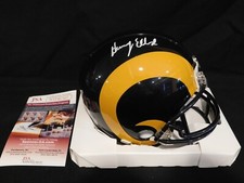 Henry Ellard Signed Autographed Los Angeles Rams TB VSR4 Mini Helmet JSA COA