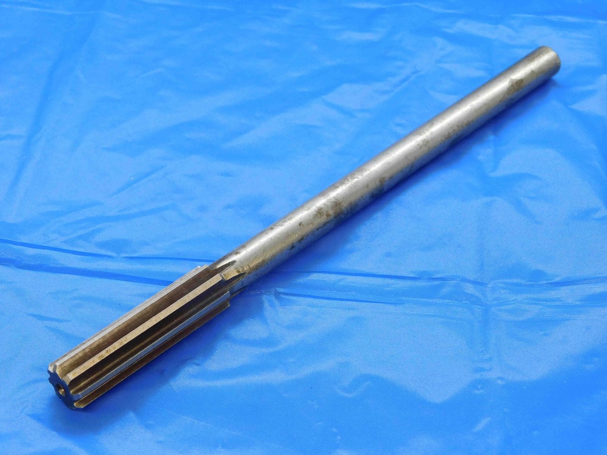 0.5613 O.D. HSS CHUCKING REAMER 8 FLUTE .5613 9/16 .5625 -.0012