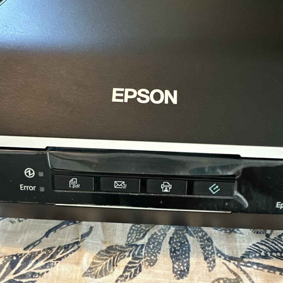 Epson Perfection V600 Photo Scanner Model J252A Tested Working Euc eBay