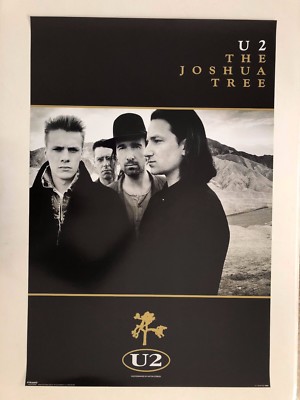U2, THE JOSHUA TREE, PHOTO BY ANTON CORBIJN, AUTHENTIC LICENSED