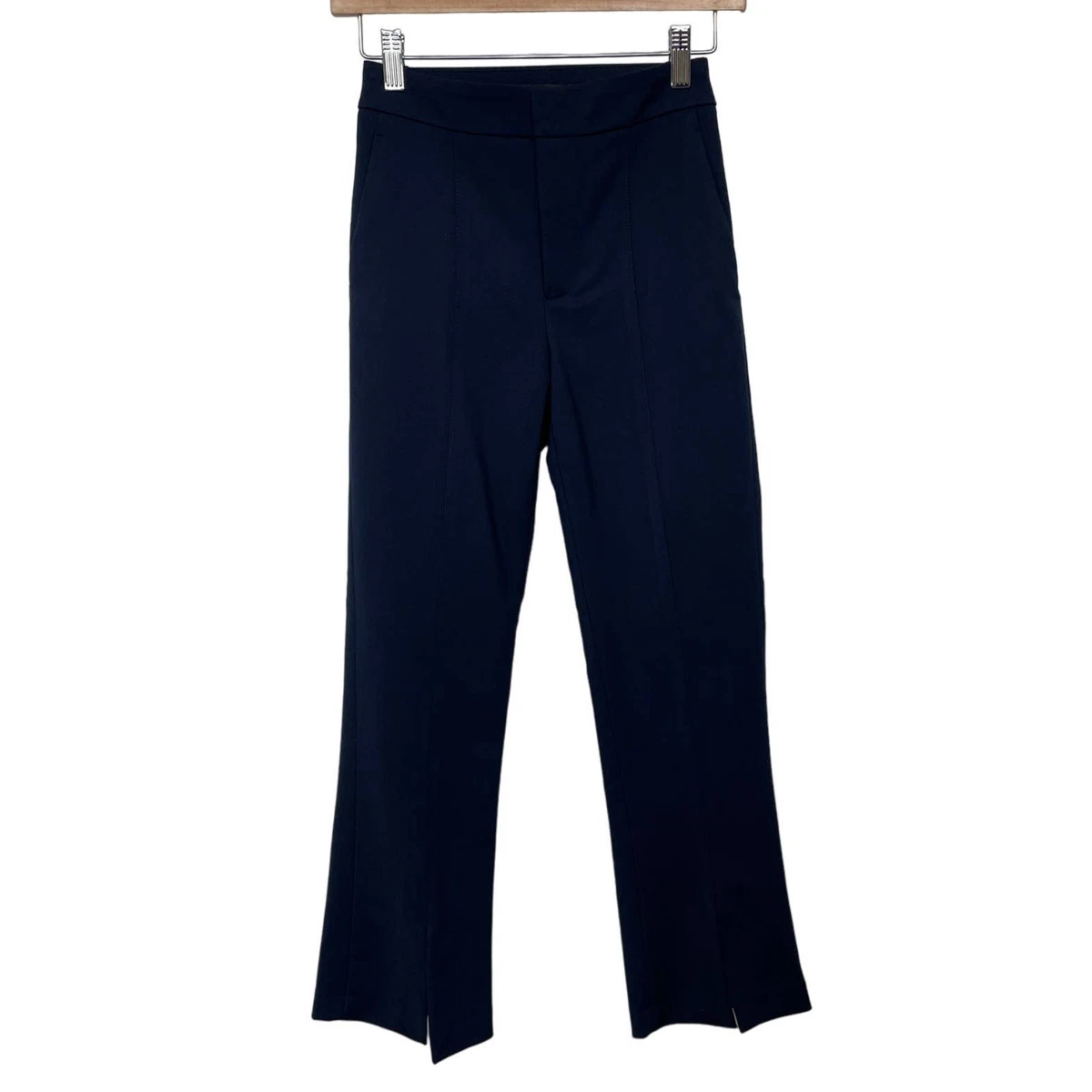 Zara split front trousers hotsell