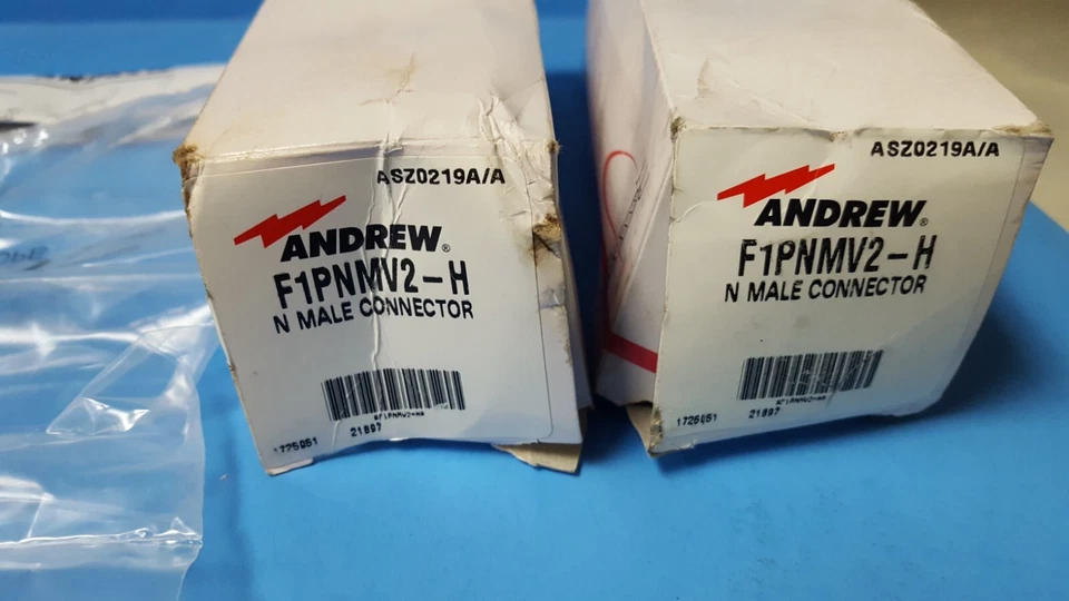 (2 pcs)N Male Connector, F1PNMV2-H,ANDREW,for HELIAX FSJ1-50A( Read Description) - Image 2 of 4
