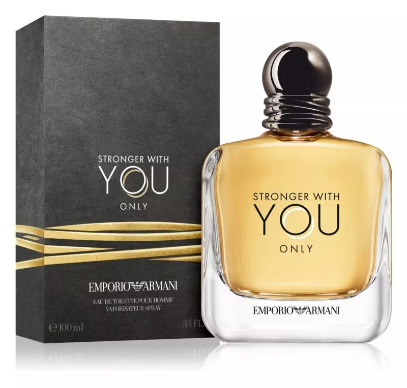  Giorgio Armani Emporio Stronger With You Only EDT For Men 3.4  Fl Oz : Office Products