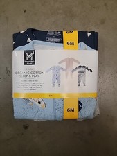 Member's Mark Boys Organic Cotton Sleep Play 6m