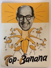 Phil Silvers "TOP BANANA" Rose Marie / Johnny Mercer '51 Tryout Souvenir Program
