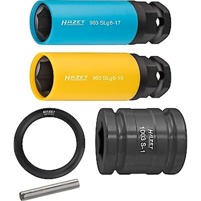 Hazet 903SLG6/5 Impact Socket Set with Special Hexagon 5 Pcs