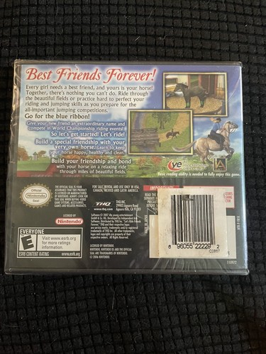 Nintendo DS Game Let's Ride Friends Forever - New Sealed - Picture 2 of 2