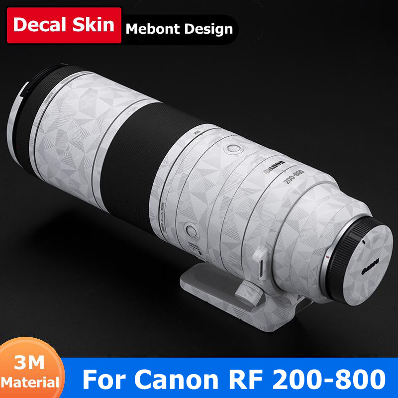 For Canon RF 200-800mm Decal Skin Camera Lens Sticker Vinyl Wrap