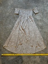 SHEIN Dress Womens, S, Off the Shoulder, Leopard Print