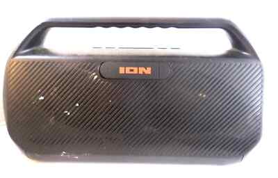 ION ISP159 Uber Boom Ultra Water Resistant Bluetooth Speaker-Black (With Issue)