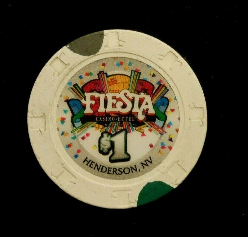 $1.00 CASINO CHIP "FIESTA CASINO HOTEL" HENDERSON, NEVADA