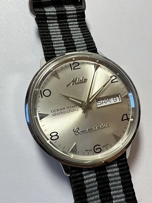 Mido Uhr Commander Ocean Star Edelstahl Referenz 8419 Automatik Top Zustand - Bild 1 von 4