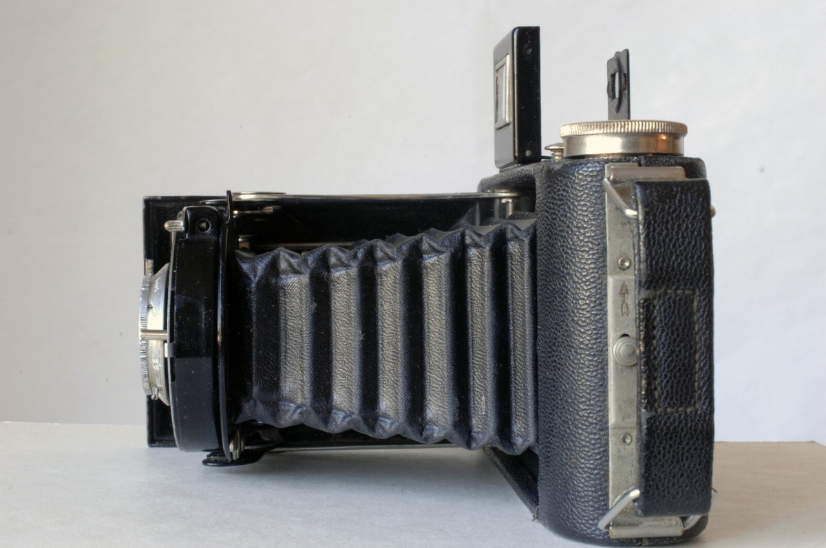 Appareil Photo Pliant Kodak Jr. Six-20 Series III 1937-1939 - Vintage USA - État Exceptionnel