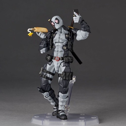 Kaiyodo Revoltech Amazing Yamaguchi Deadpool Ver.2.5 X-Force Color Edition n829 - Picture 4 of 19