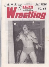 AWA Wrestling Program #66 Ramon Torres 1972 70s Verne Gagne Vintage