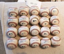 (20) Lote de pelotas de béisbol usadas MLB Major League Rawlings ENVÍO GRATUITO Lote ABC123