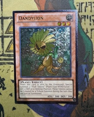 Yu-Gi-Oh! x1 Dandylion AP04-EN001 NM Ultimate Rare