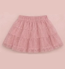 Primark Girls Pink Sparkle Tulle Tutu Skirt - Size 4-5 Years