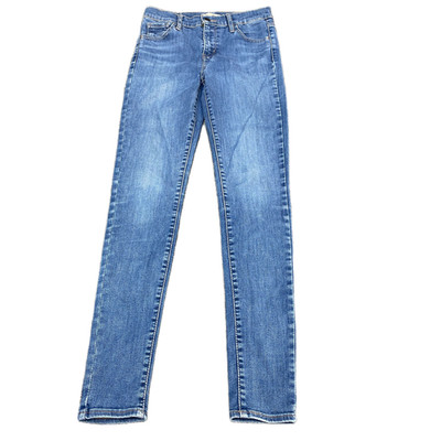 Levi's Jeans passt wie Damen 26'' Taille Blau Denim Einzelnaht High Rise Skinny