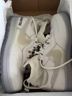 Nike Gore-Tex Men's High Top Athletic Sneaker White Lace-Up