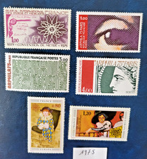 1975 FRANCE 6 T 1830 1832 1833 1840 1841 1844 "ARPHILA-EUROPA-DIVERS" NEUFS STC