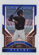 2015 Panini Elite Extra Edition Status Blue Die-Cut 47/100 Jalen Miller #96 7fb