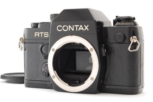 【N NEUWERTIG+++】CONTAX RTS II analoge Spiegelreflexkamera 35 mm schwarz Gehäuse