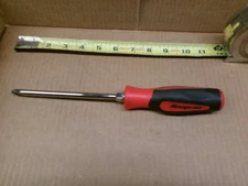 Snap On USA # 3 Phillips x 6"  Red Black Comfort Grip Handle No SGDP63IRB