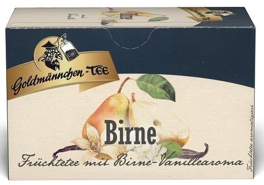 Goldmännchen Tee Birne Vanille 20 x 1,5g Teebeutel - Bild 1 von 1