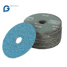 Zirconia Resin Fiber Grinding And Sanding Discs 24 Grit 5" x 7/8" 25 Pack