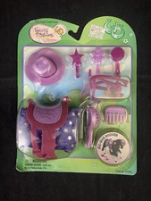Vintage Funrise Sassy Stables Real Beauties Dream All Star Western Set NOS