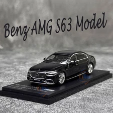 Autoart 1:64 Black Mercedes-AMG S63 E Performance - Detailed Diecast Model Car