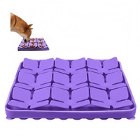 Silikon SchnüFfelmatte Hund Interaktive Schleckmatte Slow Feeder Mit SaugnäPfen