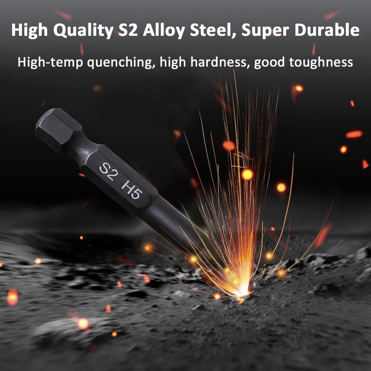 Hex Head Allen Wrench Drill Bit Set (10Pc Metric & 10Pc Sae